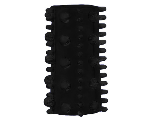 Набор из 7 черных насадок PENIS SLEEVES SET