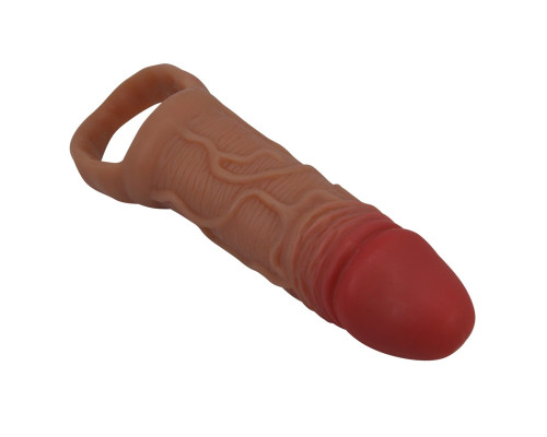 Реалистичная насадка на член Peirre - 15,5 см.