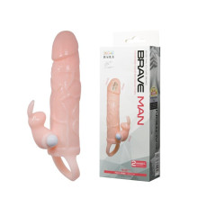 Удлиняющая телесная насадка с 2 виброэлементами