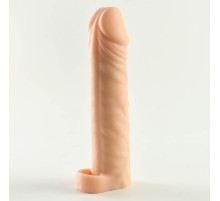 Телесная насадка Okoto с втулкой - 16 см.