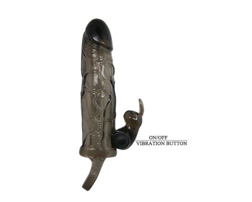 Удлиняющая дымчатая насадка с вибрацией