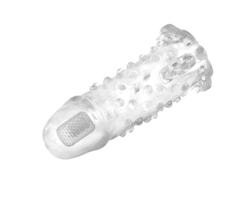 Насадка с пупырышками, усиками и вибропулькой