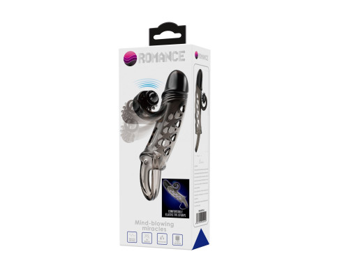 Дымчатая вибронасадка на пенис Mind-blowing Miracles