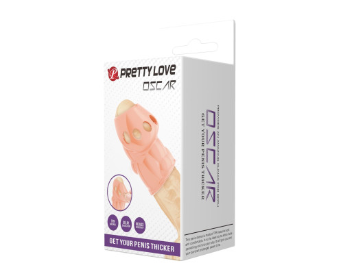 Телесная насадка на пенис Oscar