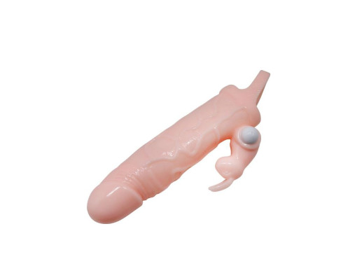Удлиняющая телесная насадка с 2 виброэлементами