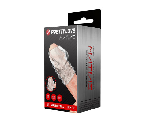 Прозрачная насадка на пенис Matias