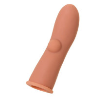 Насадка на фаллос с имитацией пирсинга Extreme Sleeve 001 M-size - 14,7 см.