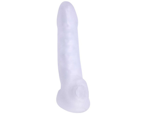 Тонкая насадка-удлинитель с подхватом мошонки Jacked Up