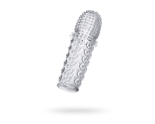 Прозрачная закрытая гелевая насадка - 13,5 см.