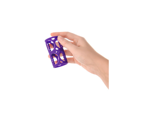 Фиолетовая насадка-сетка на член