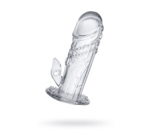 Прозрачная насадка на пенис Uco - 13 см.