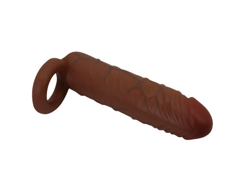 Коричневая насадка-удлинитель Kaile - 15 см.