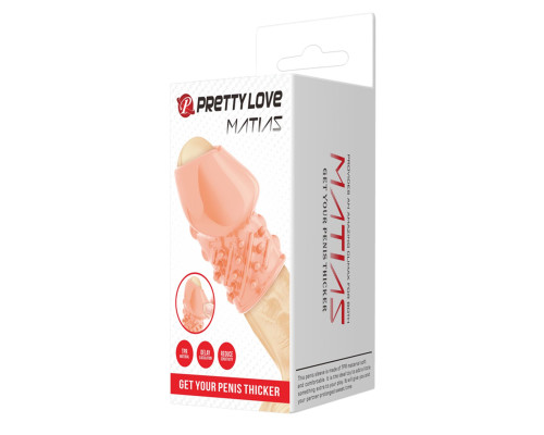 Телесная насадка на пенис Matias