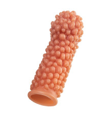 Телесная насадка с мягкими пузырьками - 16,5 см.