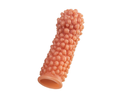 Телесная насадка с мягкими пузырьками - 16,5 см.