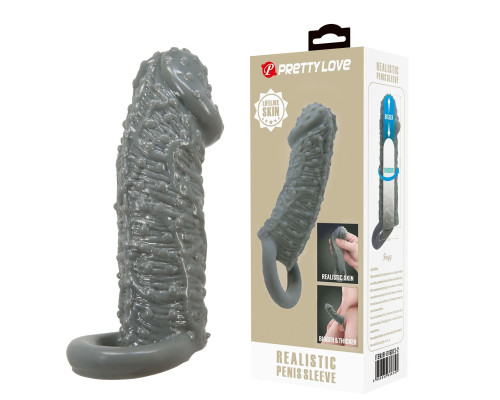 Серая насадка-удлинитель Fogg - 13 см.