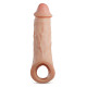 Телесная насадка-удлинитель Intrepid 9.25 Inch Realistic Penis Extender Sleeve - 23,5 см.