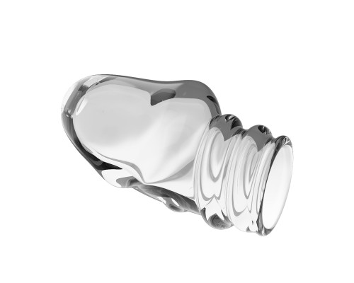 Прозрачная утолщающая насадка на пенис Jeremy - 7 см.