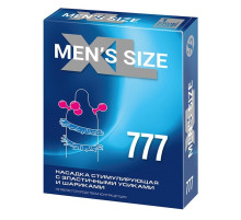 Стимулирующая насадка на пенис MEN SIZE 777