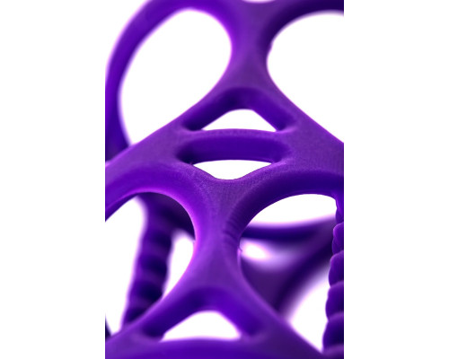 Фиолетовая насадка-сетка на член