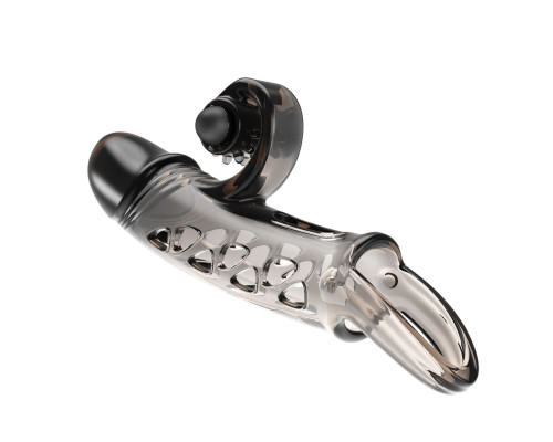 Дымчатая вибронасадка на пенис Mind-blowing Miracles