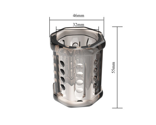 Дымчатая насадка на фаллос Ronael