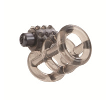 Плетеная насадка с вибростимулятором STRETCHY