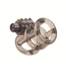 Плетеная насадка с вибростимулятором STRETCHY