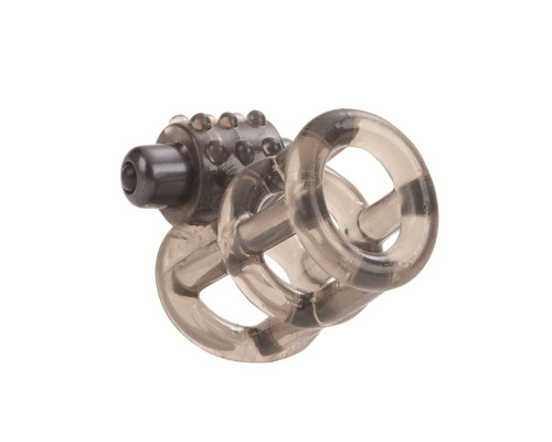 Плетеная насадка с вибростимулятором STRETCHY