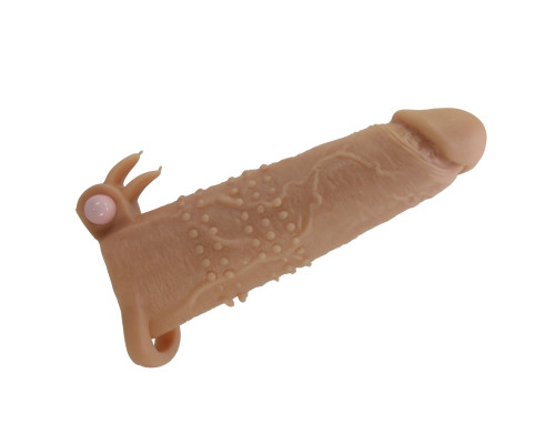Телесная насадка на пенис Quillon - 20 см.