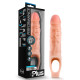 Телесный реалистичный фаллоудлинитель 9 Inch Silicone Cock Sheath Penis Extender - 22,86 см.