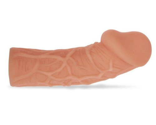 Насадка фаллического вида с венками Extreme Sleeve 005 M-size - 14,7 см.