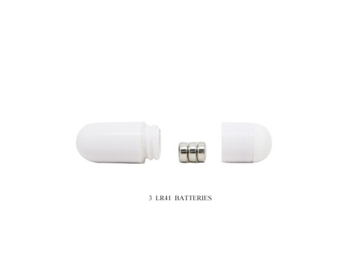 Телесная насадка с клиторальным стимулятором - 15 см.