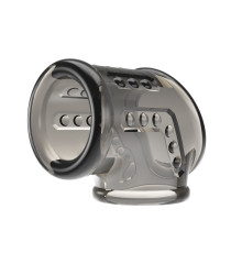 Дымчатая насадка на пенис и мошонку