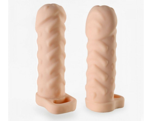 Телесная насадка-удлинитель Kleon - 15 см.