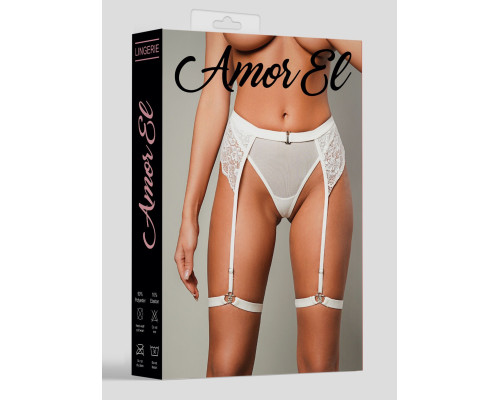 Женские трусики со съемными бусинами и поясом с гартерами