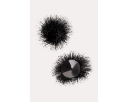 Соблазнительные круглые пэстис с пухом