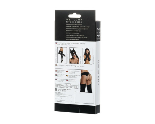 Трусики и пояс Ann со шнуровкой