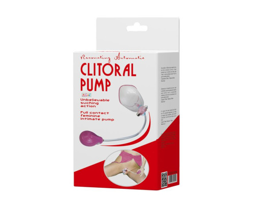 Автоматическая помпа для клитора и малых половых губ с вибрацией