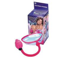 Прозрачная помпа с грушей для клитора и половых губ