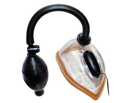 Женская вакуумная помпа с вибрацией Vibrating Vagina Sucker