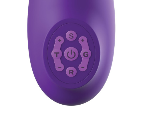 Фиолетовая помпа-вибратор Ultimate Pleasure Pro Plus