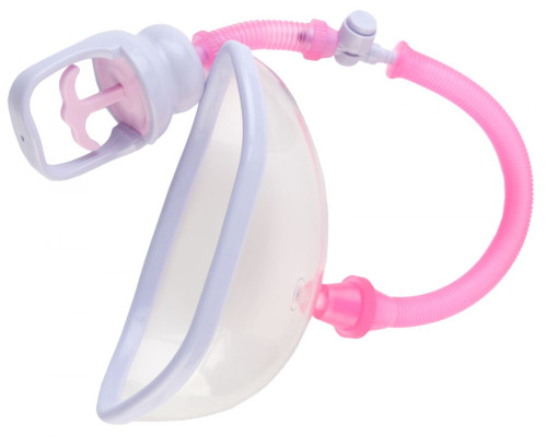 Помпа для клитора с удобным рычажком для откачки воздуха