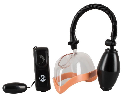 Женская вакуумная помпа с вибрацией Vibrating Vagina Sucker