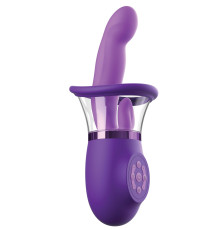 Фиолетовая помпа-вибратор Ultimate Pleasure Pro Plus