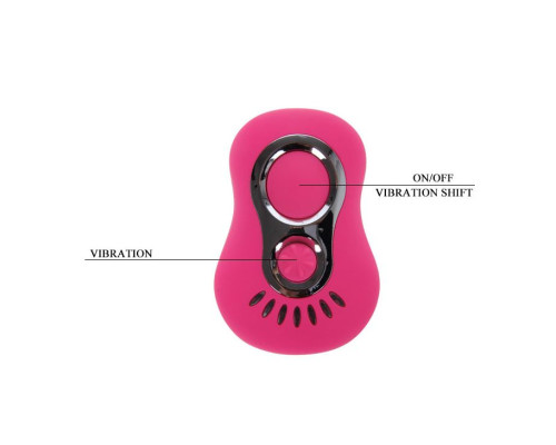 Розовые присоски-вибромассажеры для сосков