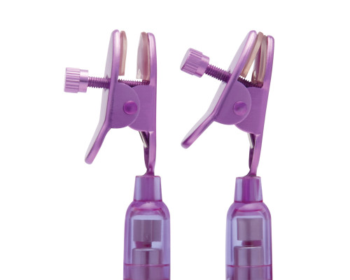 Многоскоскоростные виброзажимы для сосков Remote Control Vibrating Nipple Clips