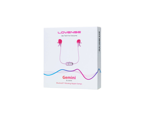 Виброзажимы для сосков Gemini