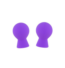 Фиолетовые присоски для груди LIT-UP NIPPLE SUCKERS SMALL PURPLE
