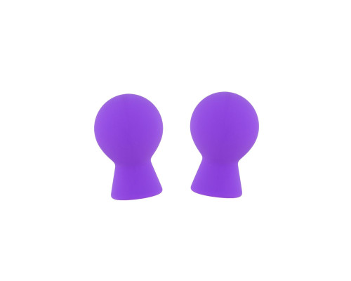 Фиолетовые присоски для груди LIT-UP NIPPLE SUCKERS SMALL PURPLE